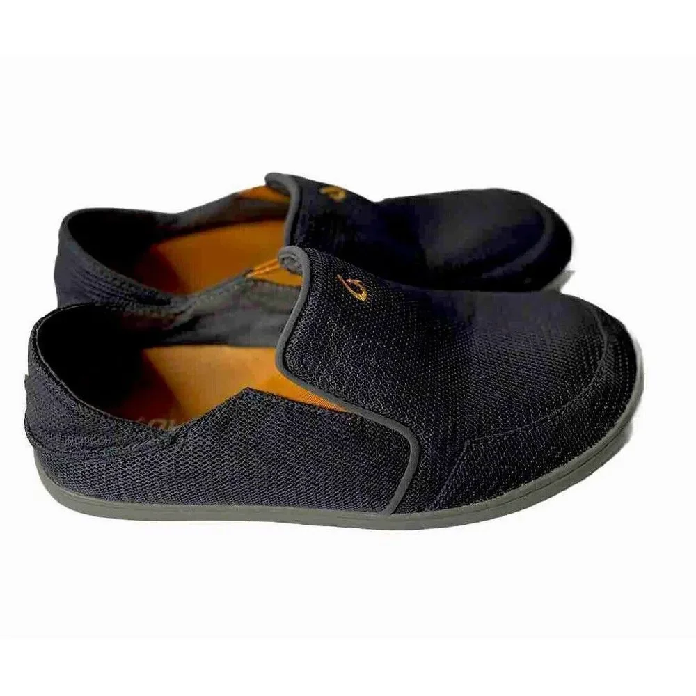 Olukai Nohea Mesh Blue Mens Size 8 Slip on Casual Shoes